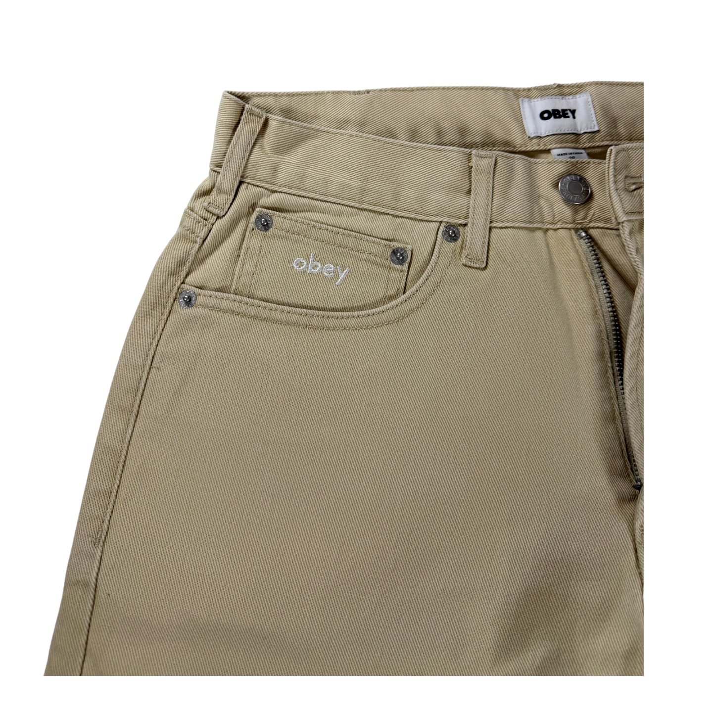 OBEY BIGWIG BAGGY DENIM SHORT