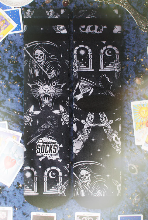 AMERICAN SOCKS TIME TO DIE MID-HIGH