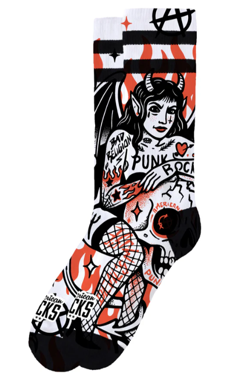 AMERICAN SOCKS DEVIL MUSE MID-HIGH
