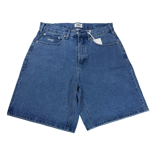 OBEY BIGWIG BAGGY DENIM SHORT