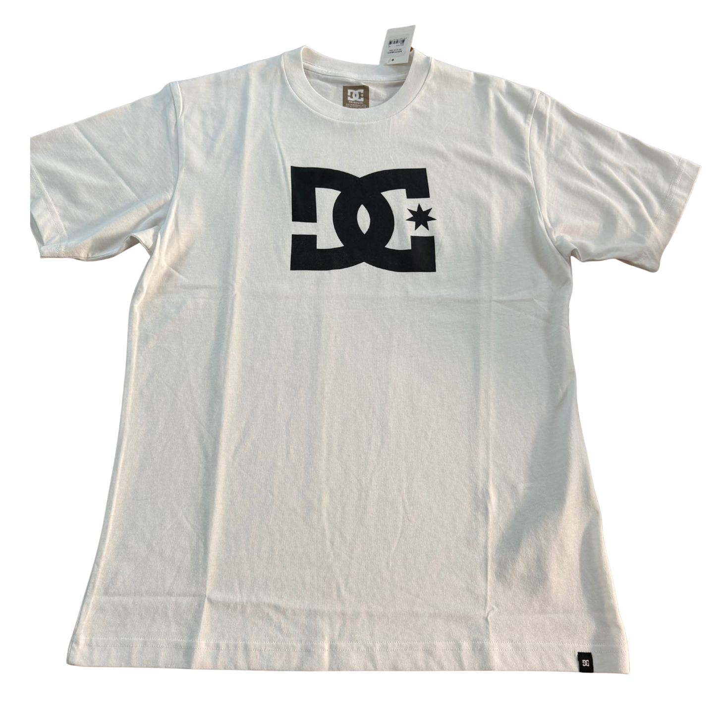 DC STAR LOGO WHITE