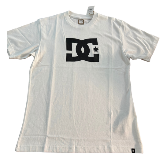 DC STAR LOGO WHITE