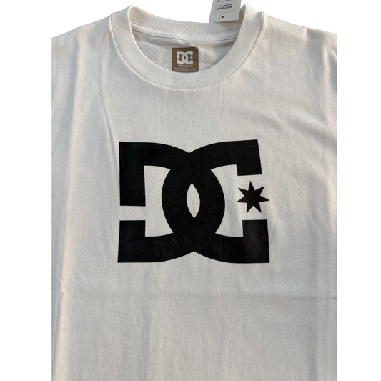 DC STAR LOGO WHITE