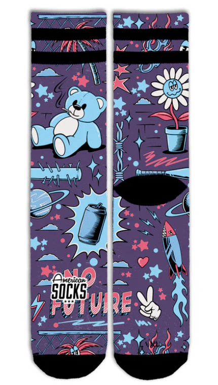 AMERICAN SOCKS NO FUTURE MID-HIGH