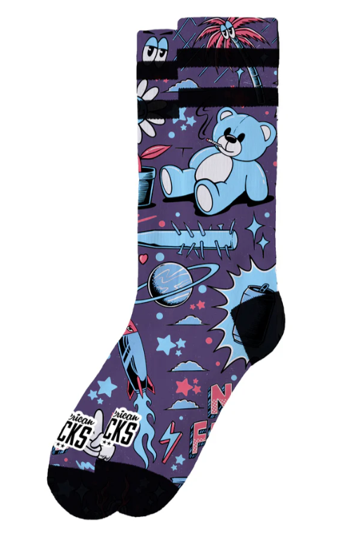 AMERICAN SOCKS NO FUTURE MID-HIGH