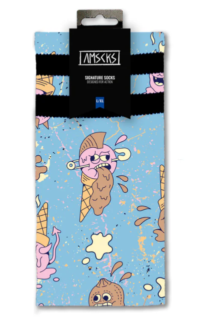 AMERICAN SOCKS BRAIN FREEZE MID-HIGH