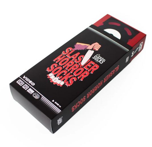 AMERICAN SOCKS SLASHER VHS MID HIGH - GIFTBOX
